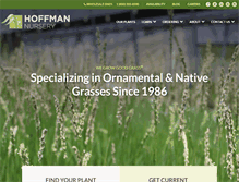 Tablet Screenshot of hoffmannursery.com